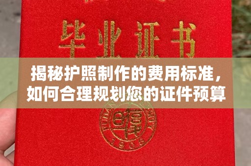 白河揭秘护照制作的费用标准，如何合理规划您的证件预算