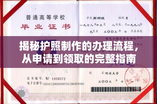 白河揭秘护照制作的办理流程，从申请到领取的完整指南