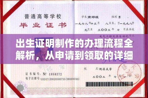 白河出生证明制作的办理流程全解析，从申请到领取的详细指南