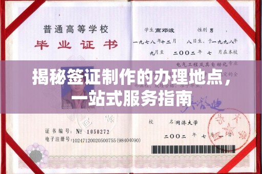 白河揭秘签证制作的办理地点，一站式服务指南