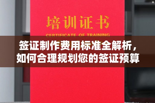 白河签证制作费用标准全解析，如何合理规划您的签证预算？