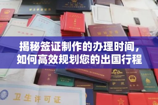 白河揭秘签证制作的办理时间，如何高效规划您的出国行程